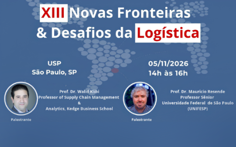 XIII Novas Fronteiras & Desafios da Logística - 2026